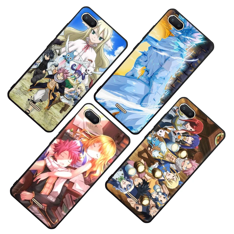 Манги «Fairy Tail», «силиконовый чехол для телефона для Xiaomi Redmi 4A 4X5 6 Plus Pro 7 GO Note 5, 6, 7, 8 Pro 7A K20 Pro