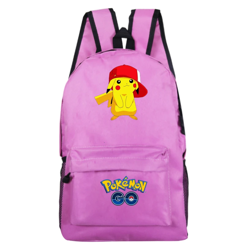 C1 Mochila Pikachu Sac A Dos Pokemon Super Mario аниме-рюкзак для путешествий, школьные сумки для девочек-подростков, мультяшная книжная сумка - Цвет: C1