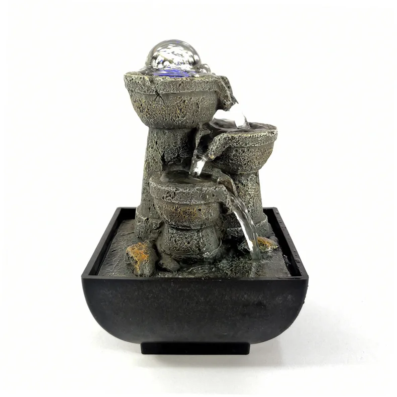 

table fountain water ornaments office desktop fountain resin home accessories decorations for home decorations for home