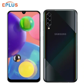 Перейти на Алиэкспресс и купить Мобильный телефон samsung Galaxy A70S A7070, 8 ГБ, 128 ГБ, 64 мп, тройная камера, 6,7 дюймов, Восьмиядерный процессор Snapdragon 675, 4500 мАч, Android 9, 4G, NFC