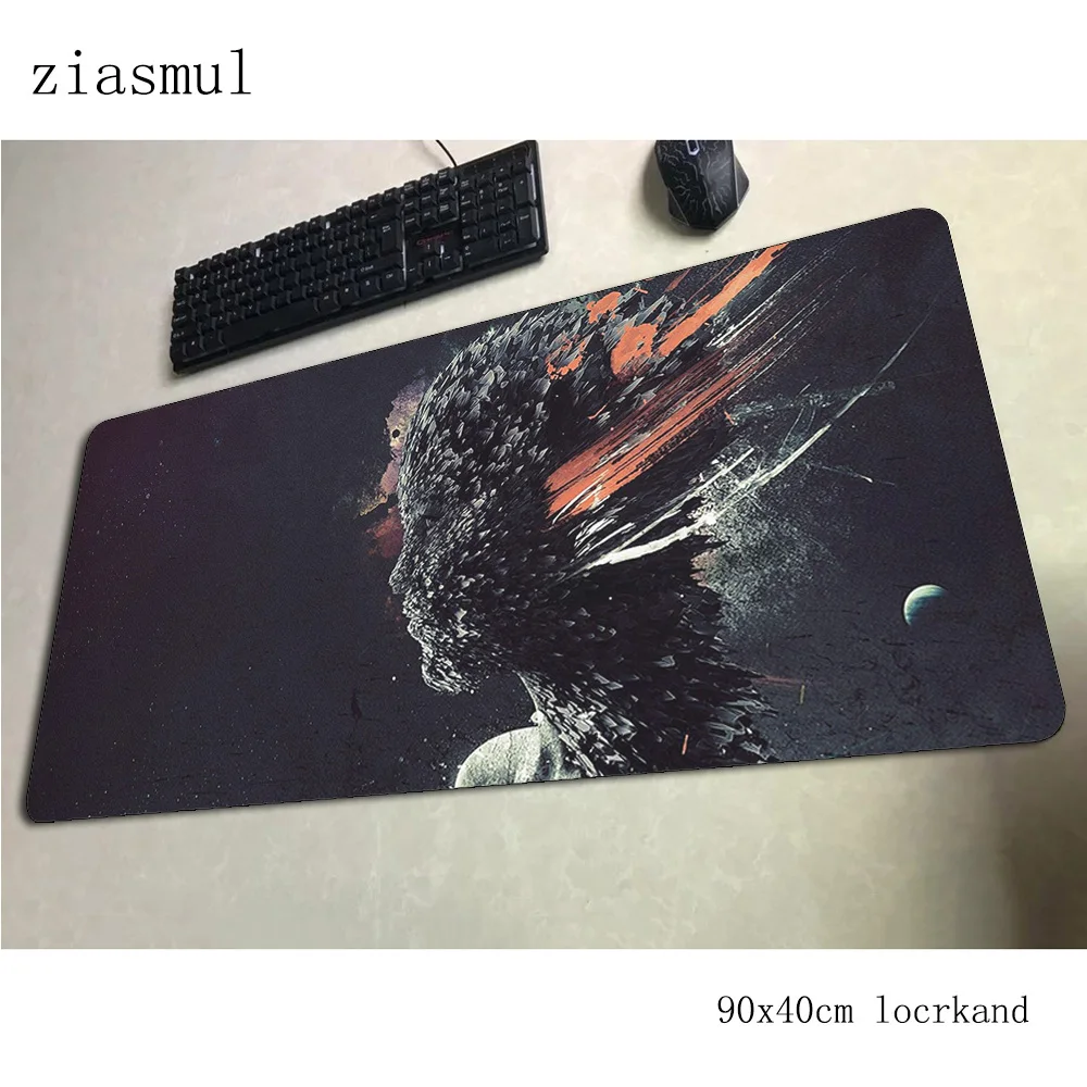 Художественный коврик для мыши геймерский массовый узор 90x40 см notbook коврик для мыши игровой коврик для мыши большой домашний коврик для мыши ПК настольный коврик для мыши