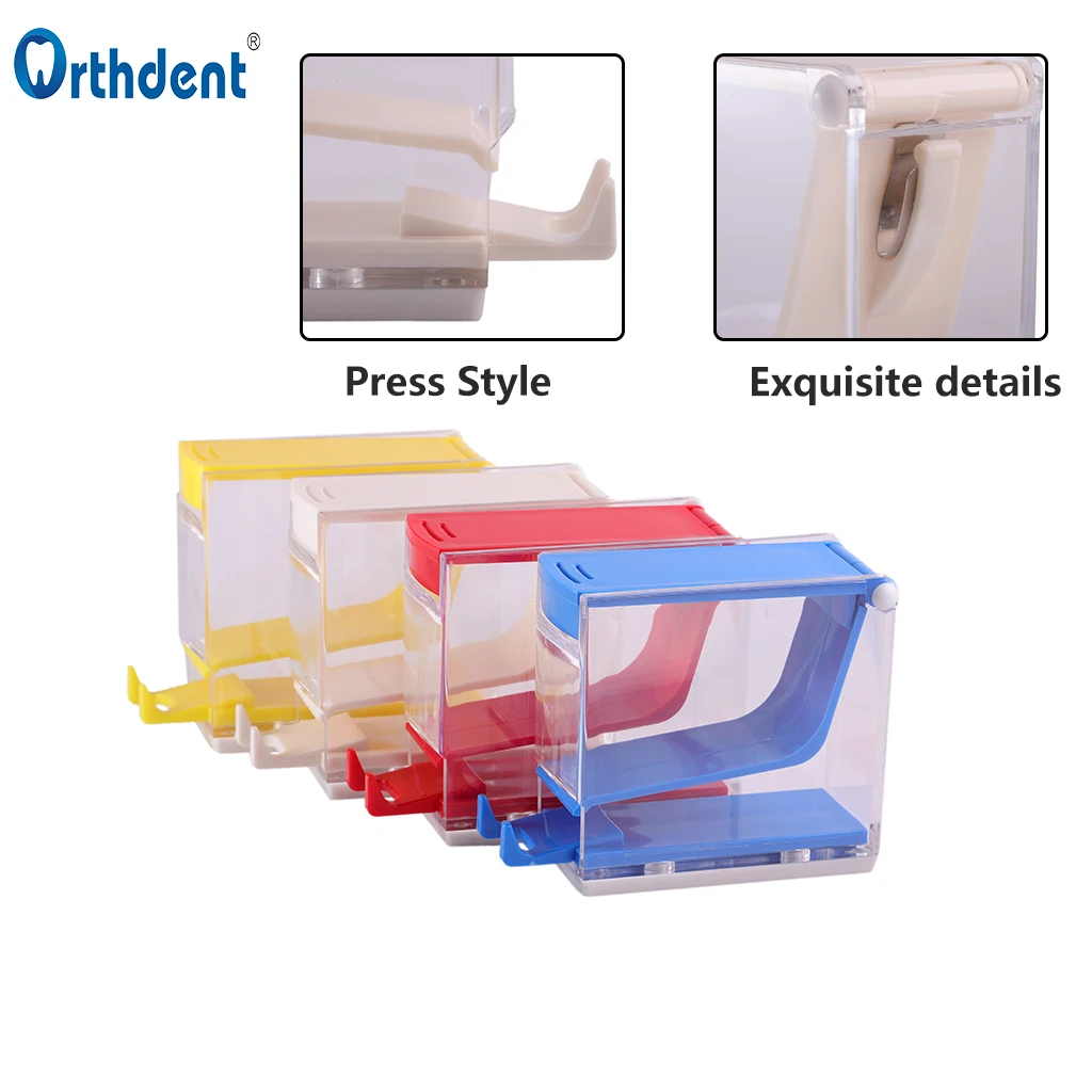 

1 Pc Dental Cotton Roll Holder Dispenser Drawer Press Type Storage Organizer Dentist Laboratory Equipment Dentist Materials
