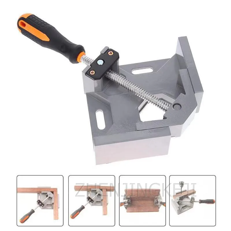 

Single Handle 90 Degree Aluminum Alloy Right Angle Clip Angle Clip Frame Corner Clip Tool flat Pliers