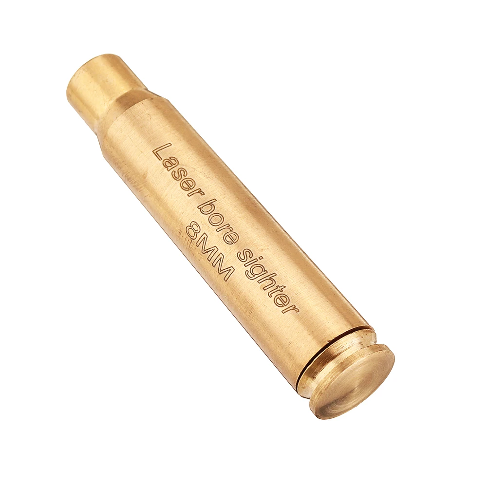 CAL 8 мм лазерный Boresighter Red Dot Диаметр Sighter Boresighter красный прицел латунный патронный прицел Калибр