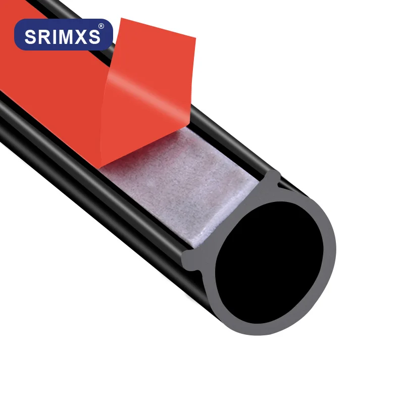 

Car Door Rubber Seal Epdm Rubber Weatherstrip Big D Type Waterproof Noise Sound Insulation Auto Seal Anti-dust Soundproof