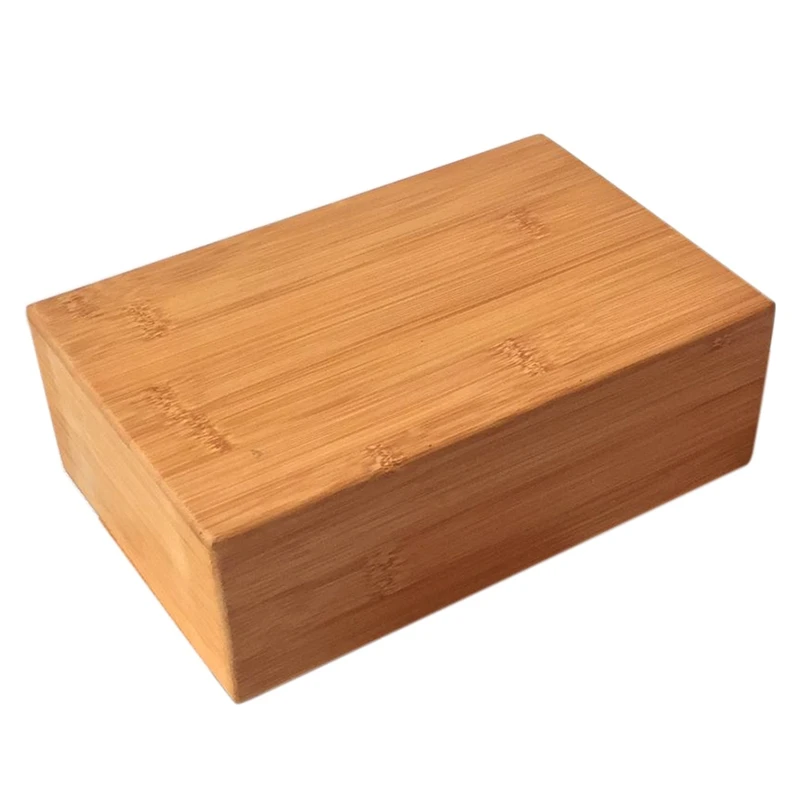 

Bamboo Yoga Block Handstand Home Fitness Workout Gymnastics Training Brick