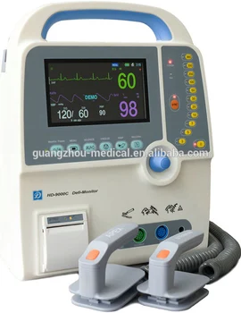 MCS-HD-8000D Emergency medical Monitor EMS Biphasic Defibrillator