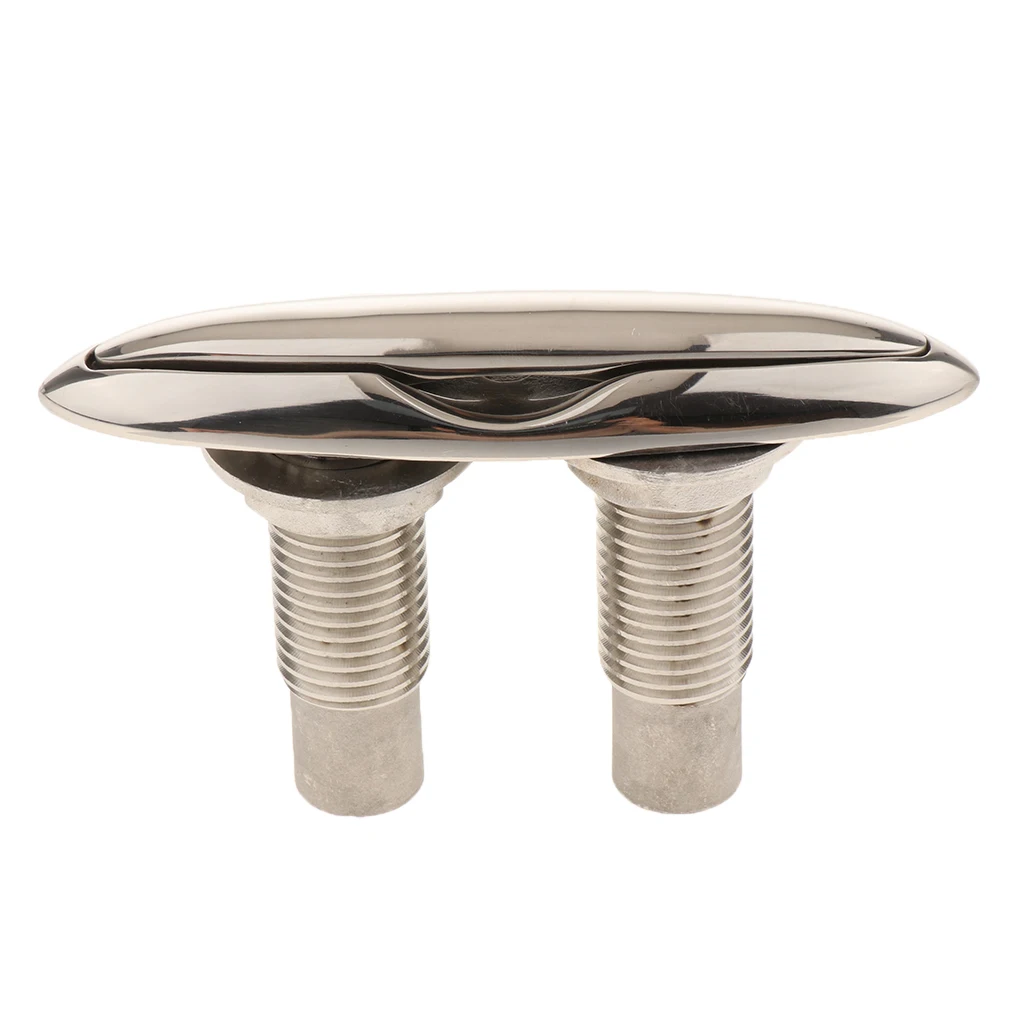 

5inch 316 Stainless Steel Pop-up/ Pull-up Flush Mount Lift Cleat for Boat , Marine , Yacht Hardware