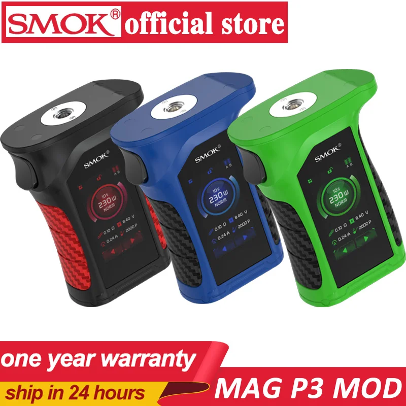 Оригинальная Водонепроницаемая электронная сигарета SMOK Mag P3 230 Вт вейп с