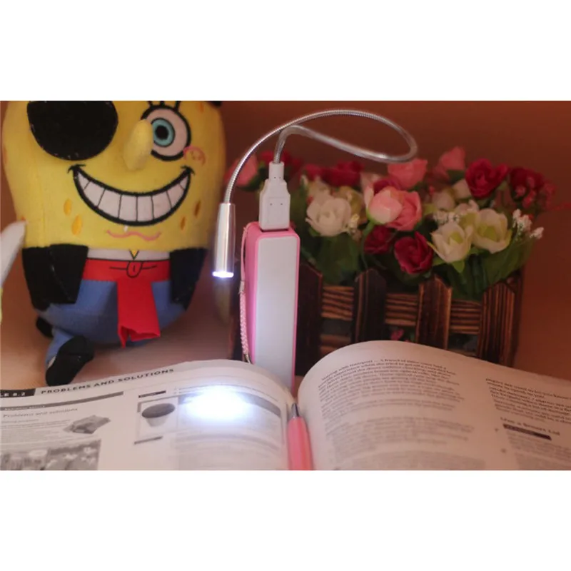 В наличии Гибкая светодиодная USB Ночная клавиатура с подсветкой для ноутбука