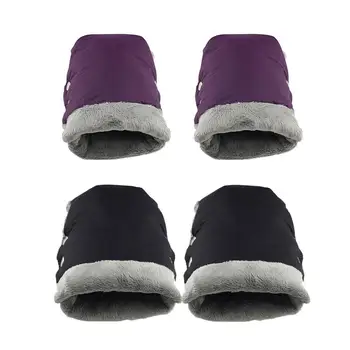

Winter Warm Stroller Gloves Baby Stroller Warm Waterproof Gloves Outdoor Articles For Mother And Baby Pram Accessories