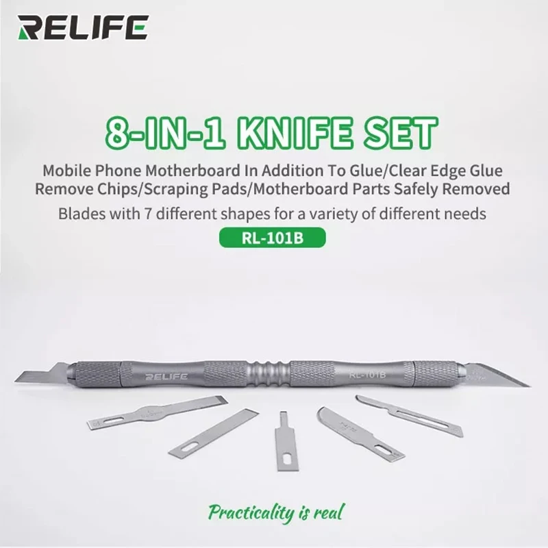 Набор ножей для удаления клея RELIFE RL 101B материнская плата IC ремонтный нож