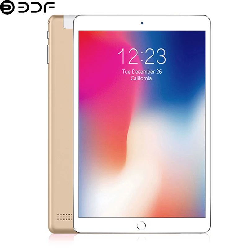 Günstig 2019 Original 10,1 zoll Tablet PC 4G 3G Anruf Android 7.0 Octa Core 4 GB 64 GB ROM Dual SIM kaart Wi Fi Bluetooth IPS Tablet