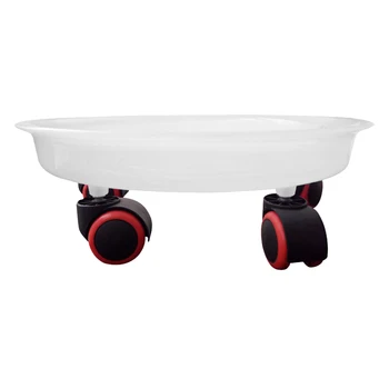 

1PC Thickening Moving Flowerpot Trays Universal Bottom Wheel Flowerpot Base Plant Pot Base Tray for Home Store