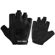 Спортивные перчатки для велоспорта на открытом воздухе, противоскользящие мужские и женские перчатки с полупальцами, дышащие летние перчатки для горного велосипеда