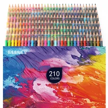

48/72/120/210Colors Watercolor Drawing Set Colored Pencils Artist Painting Sketching Wood Color Pencil School Art Supplies 05866
