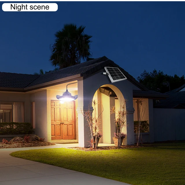 Lampada A Sospensione Solare Per Esterni Alvinlite - Illuminazione Giardino - Foto 8