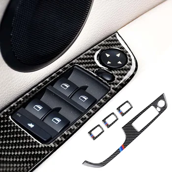

Car Switch panel cover Trim Control Door Window For BMW 3 E90 E92 E93 Panel