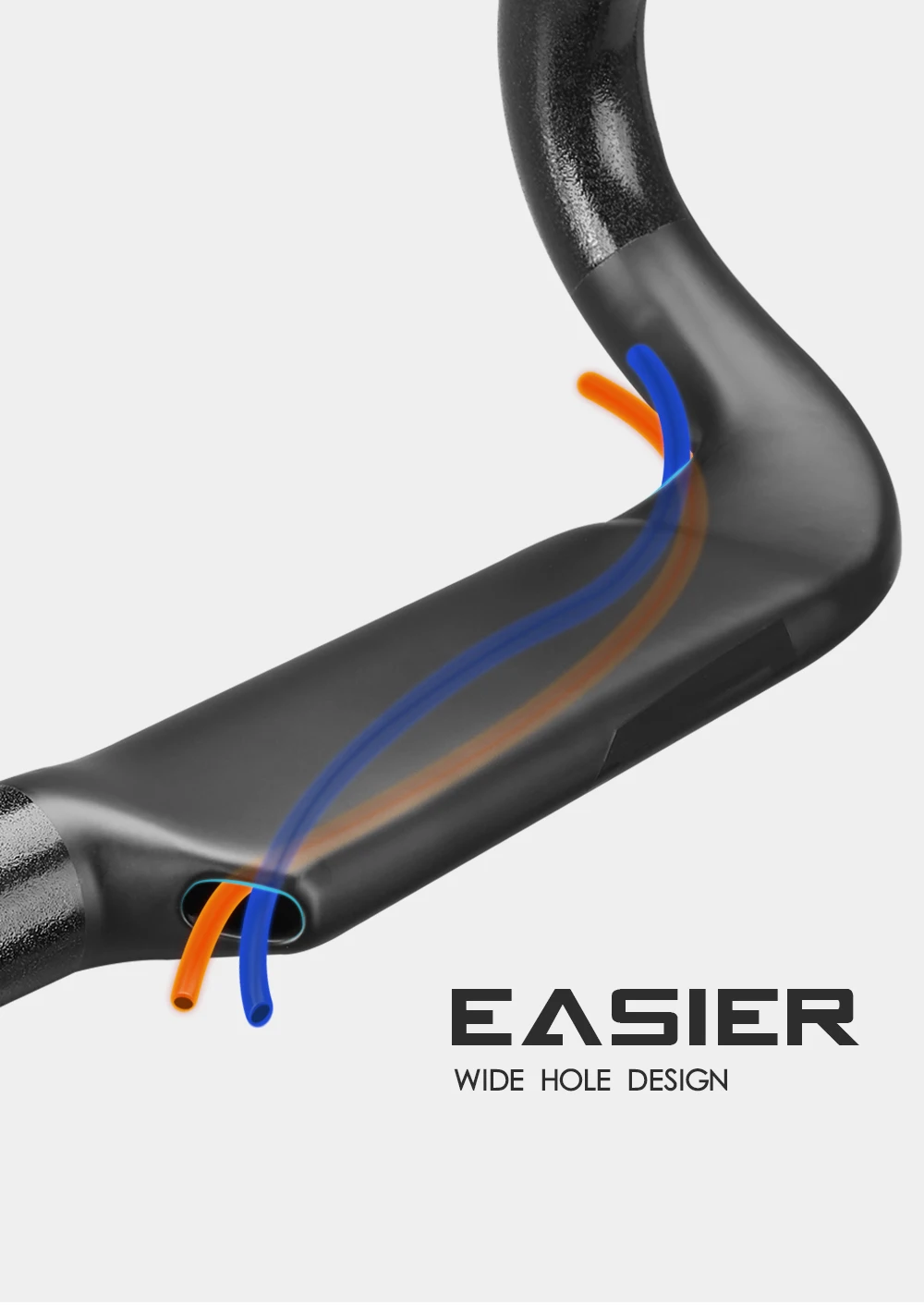 OGEVKIN HB004 AERO Carbon Fibre Handlebar