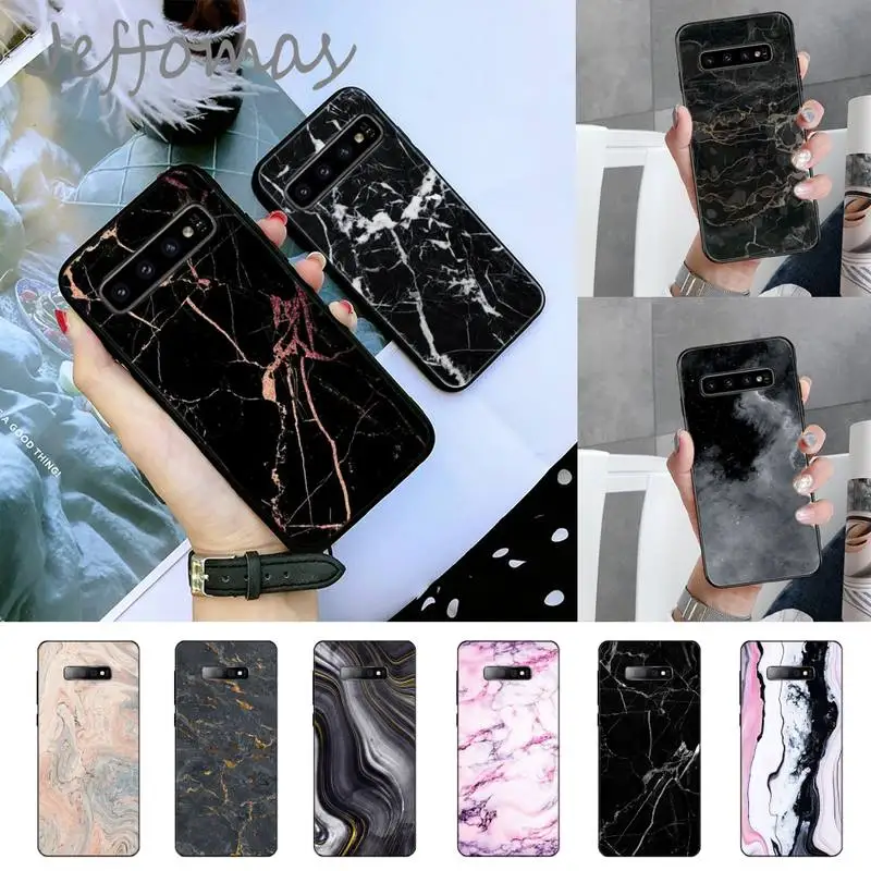 

marble Pattern Phone Case For Samsung Galaxy S8 S9 S10 Plus S10E Note 3 4 5 6 7 8 9 10 Pro Lite cover