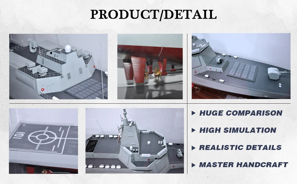 Arkmodel 1/100 план типа 055 Разрушитель NATO/OSD ренхай-класс крейсер Армии освобождения военно-морской силы с несколькими миссиями