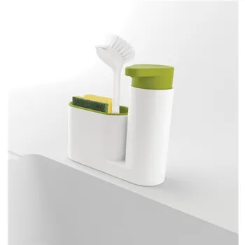 

Multi-functional Stoarge Rack for Cleaning Rack Washing Sponge Brush Sink Detergent Soap Dispenser Bottle Kitchen Organizer Tool