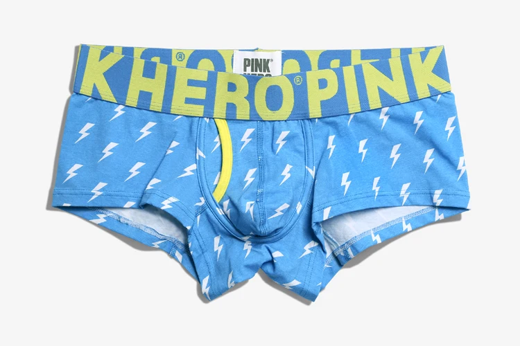 Pink Heroes модные Для мужчин нижнее белье хлопковые Для мужчин шорты-боксеры высокого качества Для мужчин трусы нижнее белье удобные так здорово