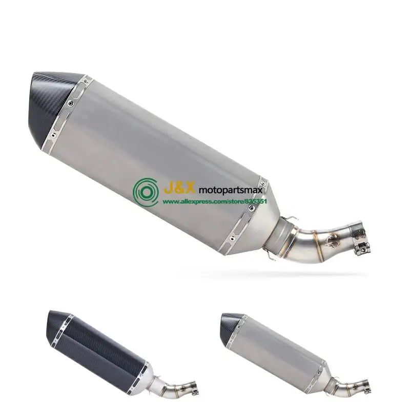 MT-03 MT03 мотоцикл глушитель трубы среднего звенья трубы Escape для YAMAHA YZF-R3 R3 R25 R30 слипоны