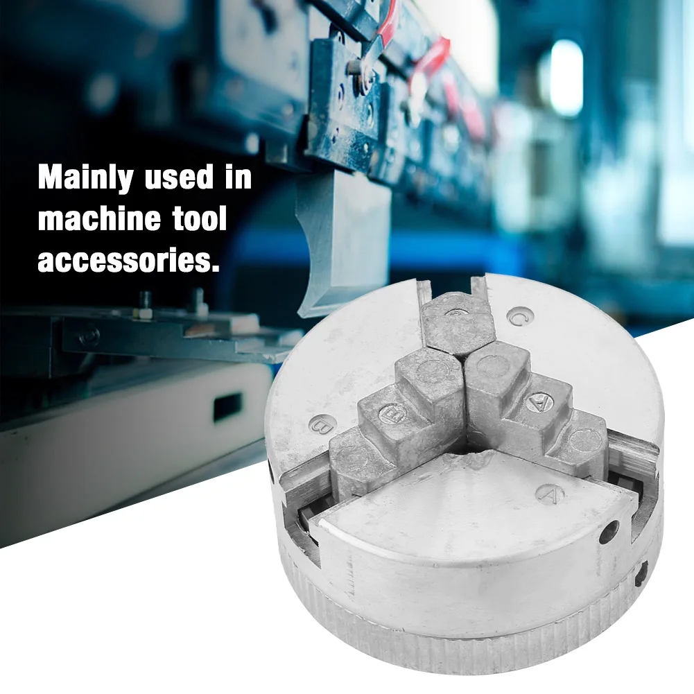 Z011 цинковый сплав 3-кулачковый зажимного аксессуара для мини металлические принадлежности токарного станка патронный токарный станок части для мини металлический токарный патрон
