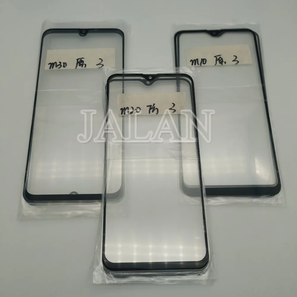 JALAN 5 шт. переднее стекло с OCA для samsung Galaxy M10 M20 M30 поврежденный ЖК-экран Ремонт Замена M105F M205 M305F