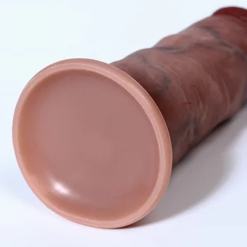 Skin Feeling Realistic Dildo Soft Material Huge Big Penis With Suction Cup Dildos Sex Toys for Woman Strapon Female Masturbators 3