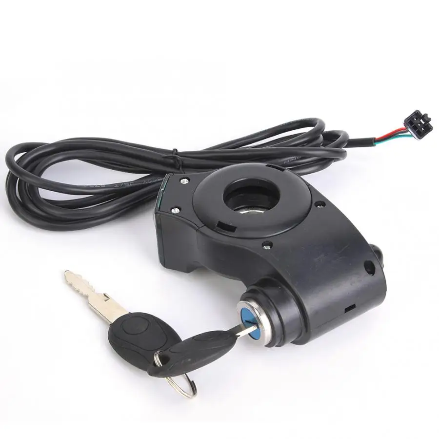 

Throttle Voltmeter Digital Voltage Display Switch Power Electric Bicycle Thumb with Key Lock E-Bike Finger Thumb Throttle