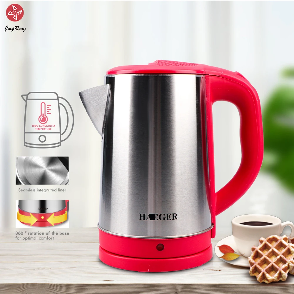 2021 New Household Large-Capacity 2l Stainless Steel Inner Electric Kettle