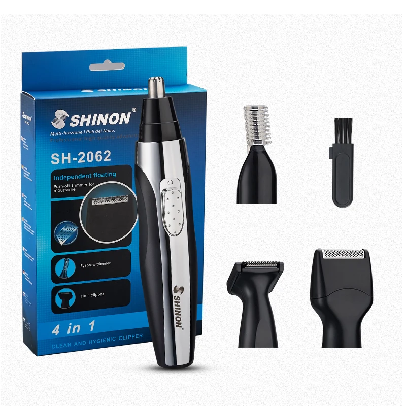 Best-selling Electric Nose Hair Trimmer Professional Nose Ear Hair Trimer Multifunction Nose Cleaning Mini For Men's Cleaner