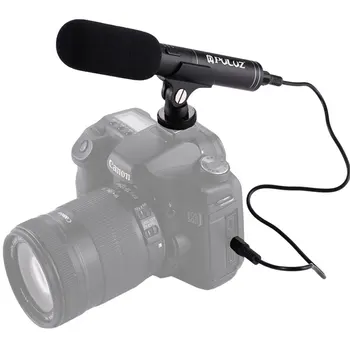 

Professional Interview Condenser Video Shotgun Microphone with 3.5mm Audio Cable For DSLR & DV Camcorder Accessories