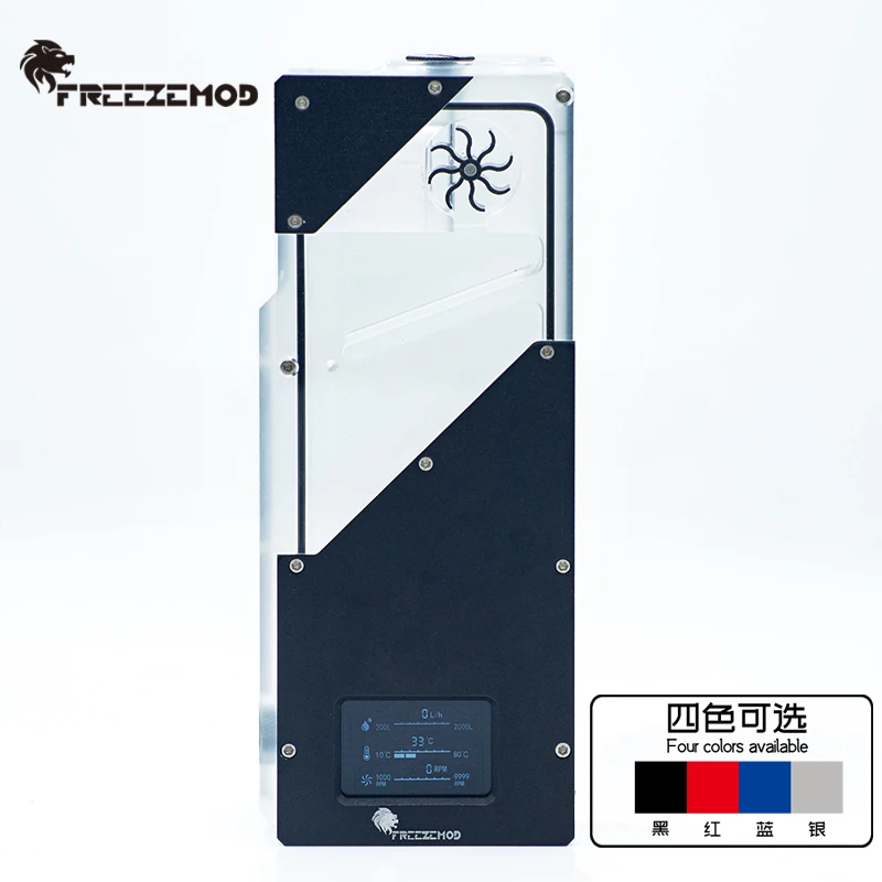 FREEZEMOD компьютерный водяной охладитель интеллектуальный бак скорость потока