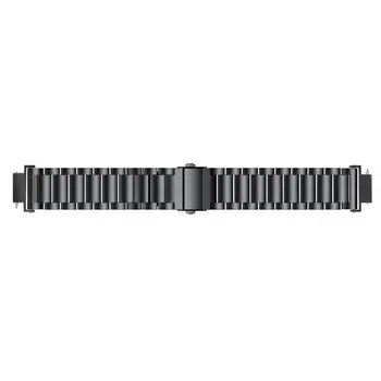 

Double Button Durable Triple Bead Solid Steel Suitable Exquisite Strap For Wami Watch 3 Amazfit Verge