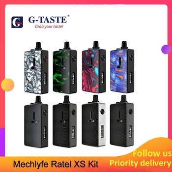 

G-taste Mechlyfe Ratel XS AIO 80W TC Rebuildable Pod Mod Kit powered by single 18650 battery support DTL & MTL e-cig vape Kit