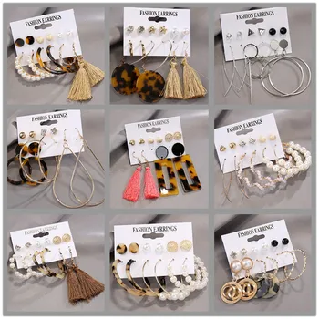 

30 Pairs/lot fashion women earrings lot top quality jewelry earrings wholesale 201102-181