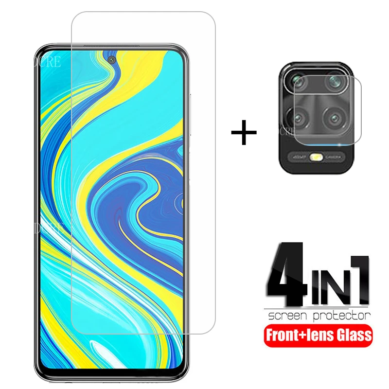 Закаленное стекло для камеры 4 в 1 Xiaomi Redmi Note 9s 9 Pro Защитное экрана S S|Защитные