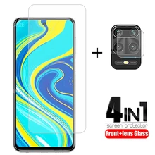 4-in-1 Camera Tempered Glass For Xiaomi Redmi Note 9s Note 9 Pro Screen Protector Protective Glass For Redmi Note 9S 9 S Glass