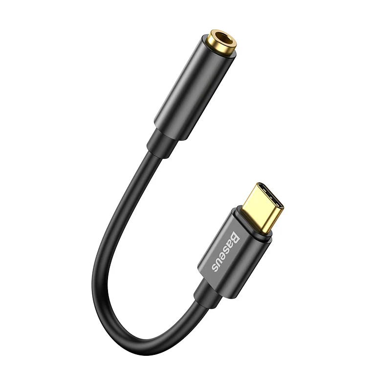 

Original usb type c to 3.5mm headphone jack adapter aux audio converter for Samsung huawei xiaomi oneplus 6 HTC ipad usb c cable