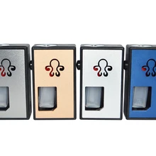 Осьминожка коробка мех мод электронная сигарета мех мод подходит 2 шт 18650 батарея slicone 510 против hellfire V6 enneqiadro vape моды