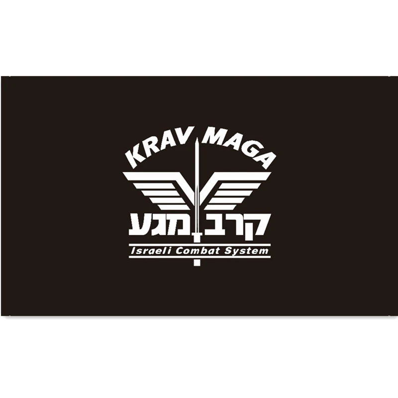 60x9 0 см/90x15 см/120x180 см Флаг krav maga | Дом и сад