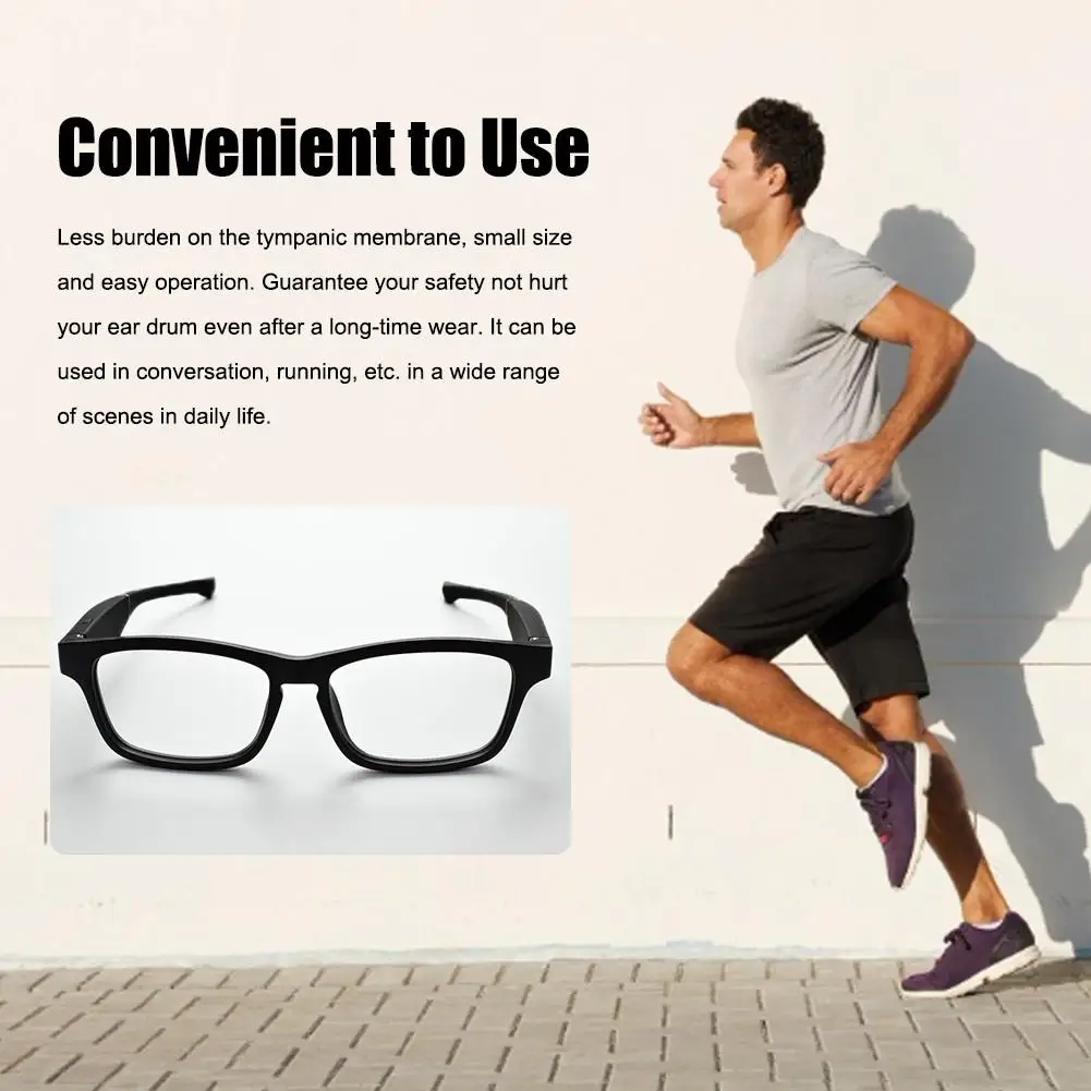 K1 Open Orientation Audio Glasses Smart Wireless Bluetooth Headset Glasses Car Sports Smart Bluetooth Devices