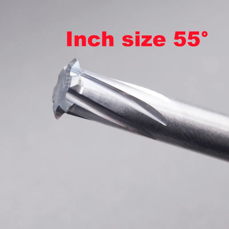 Inch carbide thread mill 55degree ,British single flute thread end mill