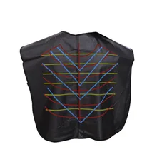 1 шт. профессиональная машинка для стрижки волос накидка для окрашивания Парикмахерская Водонепроницаемый краситель для окраски волос шаль накидка парикмахер стилист Обёрточная бумага прочный с антипригарным покрытием