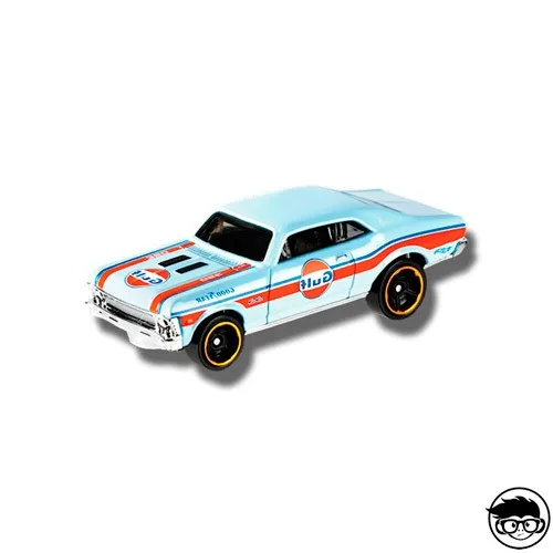 Hot Wheels '68 Chevy Nova HW speed graphics 67/250 короткая карта