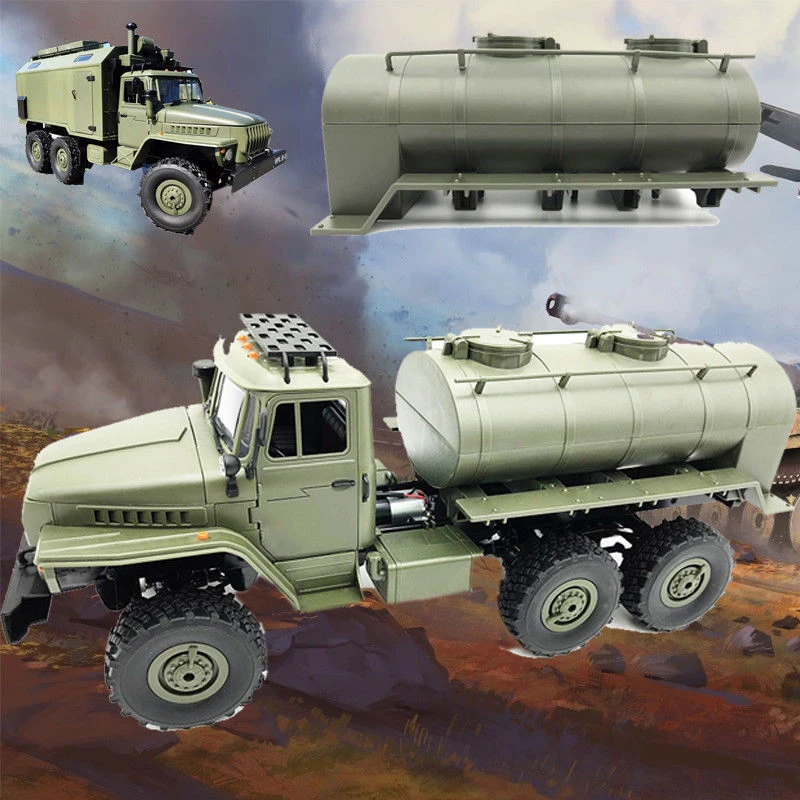 Комплект RC масляный бак B24 B16 B36 DIY военный прицеп игрушка с бусинами гоночный автомобиль