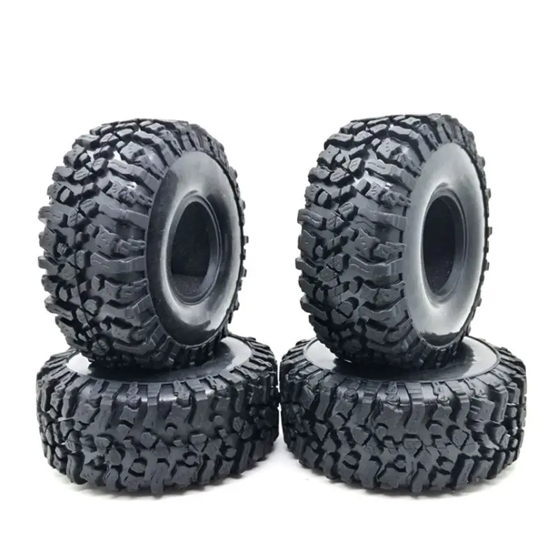 

4PCS 120MM 1.9INCH Rubber Rocks Tyres Wheel Tires for 1:10 RC Rock Crawler Axial SCX10 90047 D90 D110 TF2 TRX-4